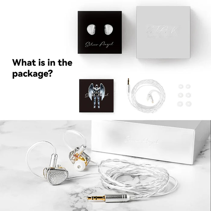 EarAcoustic Audio Sta-K DD HiFi In Ear Earphones high-resolution audio experience Headphones Monitor Noise Cancelling Headsets
