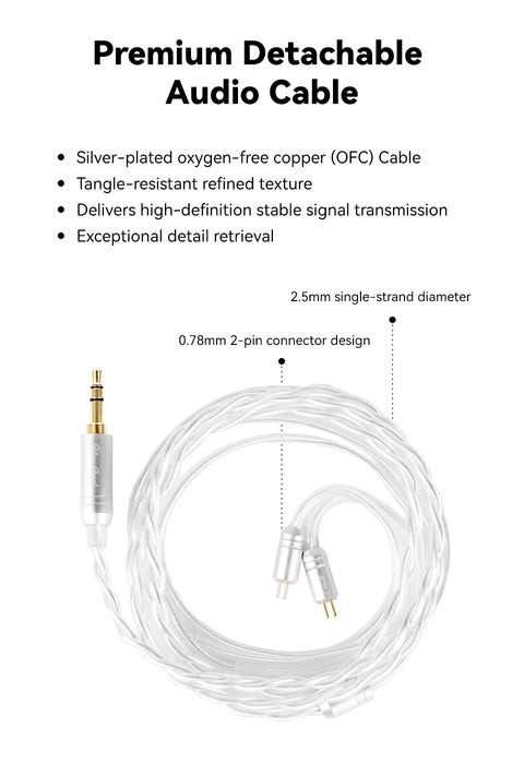 EarAcoustic Audio Sta-K DD HiFi In Ear Earphones high-resolution audio experience Headphones Monitor Noise Cancelling Headsets