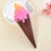 Squishies Colorful Ice Cream Squishy Slow Rising Soft Creative Squeeze Toy Simulation Stress Relief Funny Xmas Gift Toy for Kids