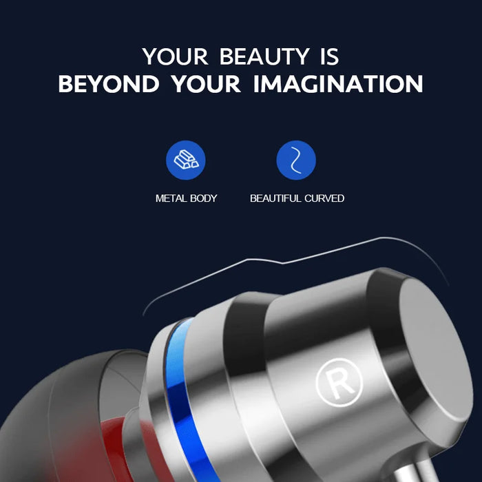 Professional Metal In-Ear Earphone Heavy Bass Music Headset Earbuds For JBL Oneplus 6 5T 5 3T 3 2 1 X One Plus Phone Earphone