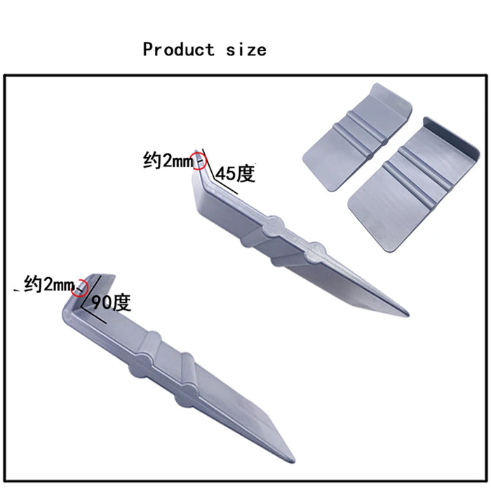 Pro Tint Angled Mini Squeegees In 45/90 Degree Curved Squeegee For Decals Sign car emblems Car Exterior Styling Badges,Decal k65
