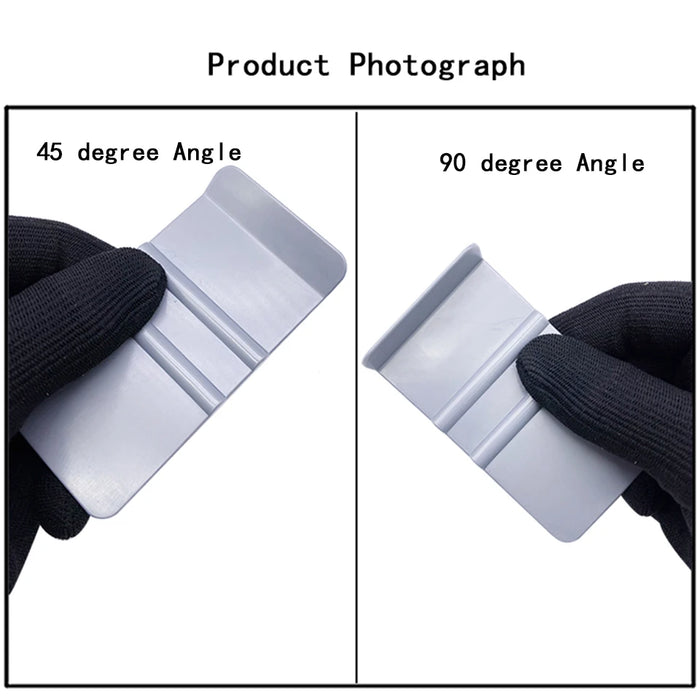 Pro Tint Angled Mini Squeegees In 45/90 Degree Curved Squeegee For Decals Sign car emblems Car Exterior Styling Badges,Decal k65