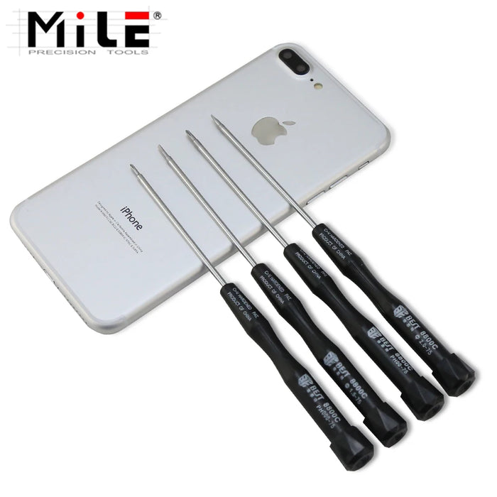 75mm Lengthened Magnetic Screwdriver PH00 PH000 1.5 2.0 Slotted Flatted Head For Mobile Phone Computer Disassemble Repair Tools