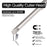6Pcs 75mm Multifunctional Flat Head Slotted Screwdriver Set S2 Alloy Steel Slotted Tip Magnetic Slotted Screwdrivers Bits