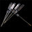 5pcs/lot Nonslip Handle Flat Head Slotted Screwdriver Mini Small Magnetic Precision Clear Screwdriver Home Repair Tool