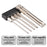 6Pcs 75mm Multifunctional Flat Head Slotted Screwdriver Set S2 Alloy Steel Slotted Tip Magnetic Slotted Screwdrivers Bits