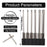 6Pcs 75mm Multifunctional Flat Head Slotted Screwdriver Set S2 Alloy Steel Slotted Tip Magnetic Slotted Screwdrivers Bits