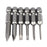 6pcs 50mm Slotted Tip Screwdriver Bit S2 Alloy Steel Flat Head Slotted Magnetic Screwdrive Hand Repair Kits Tools