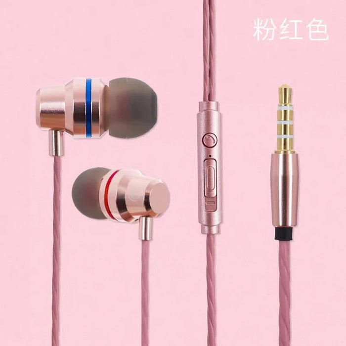 Professional Metal In-Ear Earphone Heavy Bass Music Headset Earbuds For JBL Oneplus 6 5T 5 3T 3 2 1 X One Plus Phone Earphone