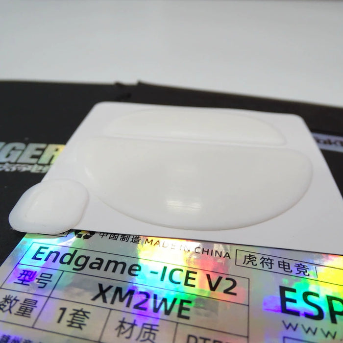 1 Pack Original Esptiger ICE V2 Mouse Skates For Endgame Gear XM2WE XM2 WE Mouse White Arc Esports Mice Feet Glides