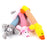 Animal Shape Squeak Plush Dog Toy Funny Interactive Chew Molar Toy for Small to Large Dogs And Cats Puppy Interactive Training