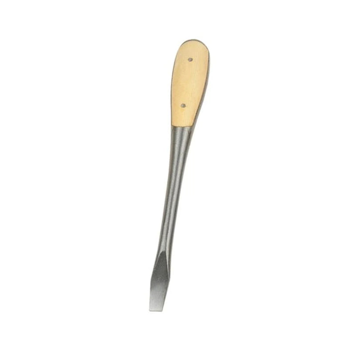 Heavy Duty Slotted Screwdriver With Wooden Handle Knockable Flat Head 6/8/10/12 Inch Home Machine Hand Repair Tools