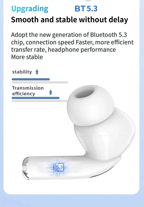 Wireless Bluetooth Earphones Pro 5 TWS Max Sport Earbuds  In Ear Noise Cancelling Headset For iPhone Android Headphone