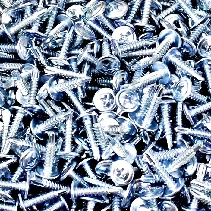 Flat Head Cross Phillips Self Drilling Screw DIY Large Cross Plate Head Drill Tail Full Thread Screws Fastener Stainless Steel