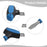 T-Handle Flathead Screwdriver 12mm Flat Tip Slotted Screwdriver With Handle For Quick Release Plate Camera Tripods Hand Tools