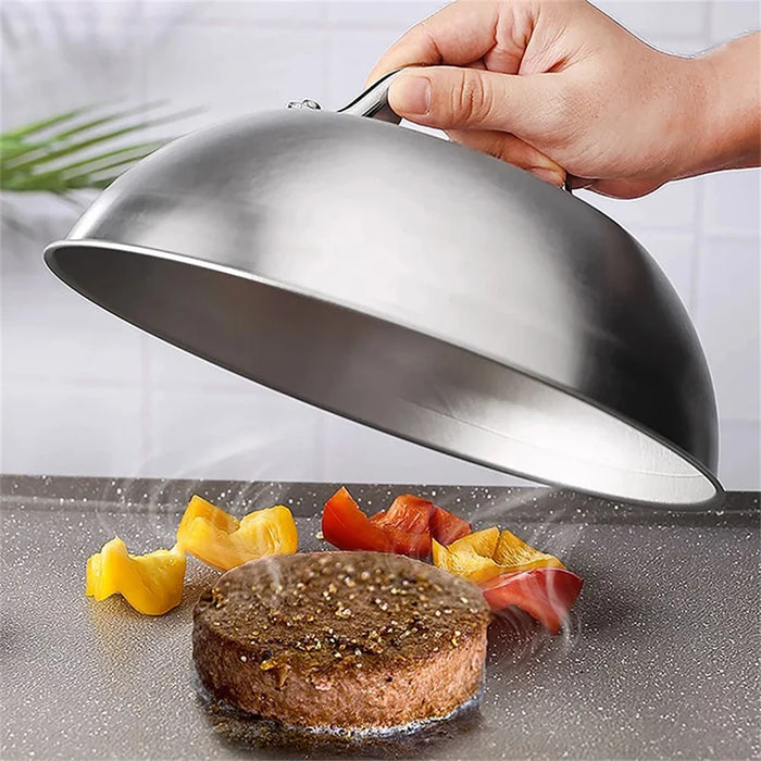 9inch Stainless Steel Oven Squeegee Cover - Perfect Barbecue Tools Accessory for Outdoor Camping, Picnics, and Back to School