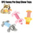 Fit for All Pets Dog Cat Fleece Toys Popular Squeak Chew Sound Dolls Elephant Duck Pig Pet Funny Plush Toys