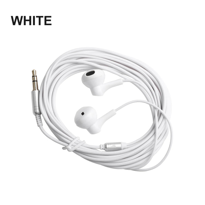 3 Meters Earphones In Ear Wired Earphone Monitor Headphone 3.5mm Music Headset For Mobile Phone PC MP3