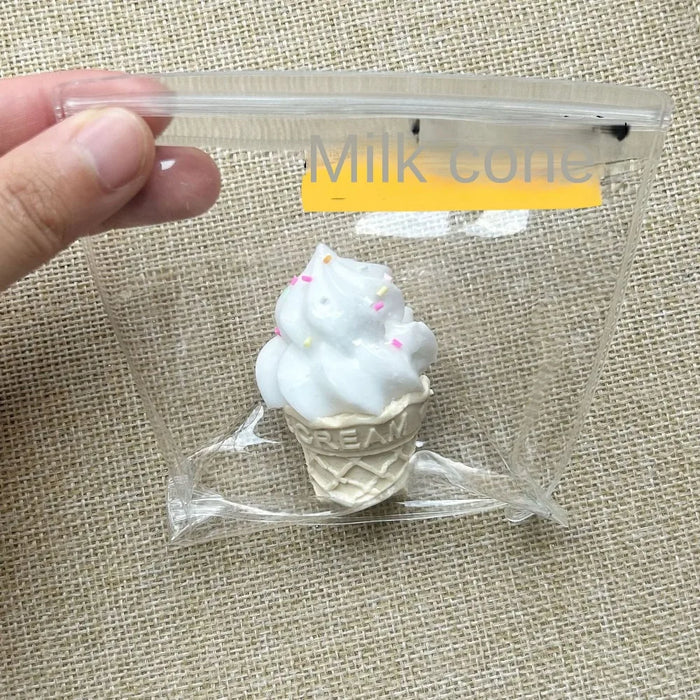Squishies Cute Ice Cream Squishy Slow Rising Soft Creative Squeeze Toy Simulation Food Stress Relief Funny Birthday Gift For Kid