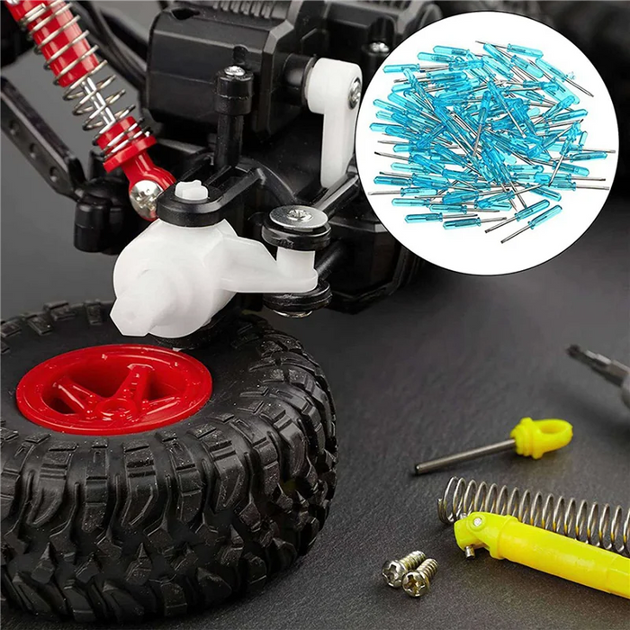 A02F-400PCS Mini Slotted Screwdriver, 2.0Mm Flat Head 45Mm Length For Small Appliances Repair