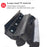 SEAMETAL 1pc Squeegee Car Window Cleaner 2 in 1 Retractable Pole Cleaning Window Brush Glass Squeegee for Car Cleaning Tools