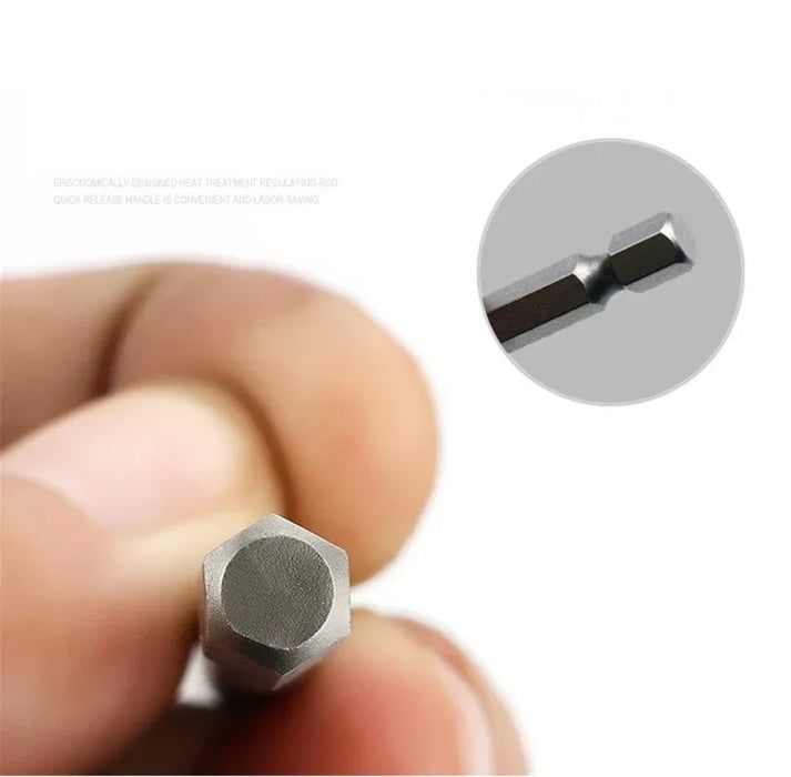 Screwdriver Set Strong Magnetic Batch Head Steel Slotted Phillips Screw Driver Bits Car Repair Utility Electric Tool Accessories