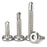 Flat Head Hexagonal Drill Tail Self-tapping Screw M5.5 M6  410 Stainless Steel Allen Inverted Screw Drilling Tail Bolt