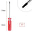 1 Pc Hexagon Screwdriver 1.5/2/2.5/3/4/5/6mm Flat Head Hex Shank Magnetic Screwdriver Steel Hand Manual Tool Repair Tools