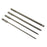4pcs 150mm Slotted Screwdriver Bit Sets Magnetic Flat Head Screwdriver Bits 1/4 Inch Hex Shank Screw Driver Hand Tools 3-6mm