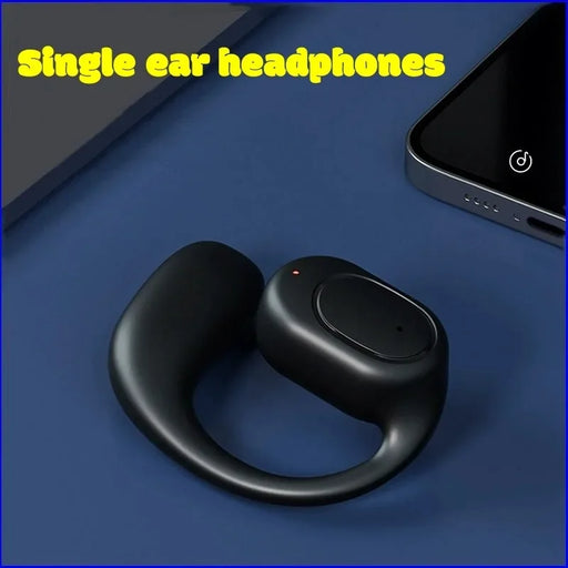 Single Ear Headphones Left Ear Headphones for Sport Running Wireless Earphones Cycling Driving Cellphones Gamer Headphones