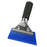 Car Squeegee with Stainless Steel Handle Rubber Snow Shovel Windshield Window Ice Scraper Car Wrap Air Bubble Remove Tool