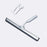 Premium Creative Steel Squeegee For Shower Doors, Bathroom, Window And Car Glass, All-Purpose Cleaning Glass Wiper