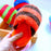 Plush Dog Squeak Toy Slippers Cartoon Animal Design Slippers Shape Squeak Plush Dog Toy Dog Durable Chewing Toy