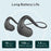 New Generation Air Conduction Professional Headset Open EAR Commercial Earphones ENC Magnetic Detachable Boom Microphone Stereo