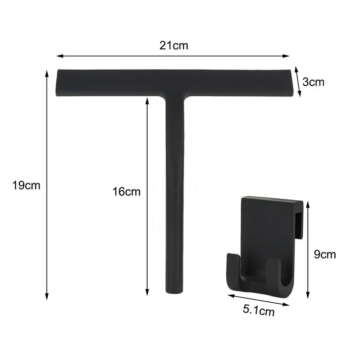 Shower Squeegee Glass Wiper Scraper  Glass Cleaner Window Wiper Scraper Cleaning for a Shower Stall Bathroom Accessories