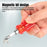 Short Screwdriver Flat Head Cross-Head 2-in-1 Set Small screwdriver For Narrow Spaces Repairing Sewing Machines Hand Tools