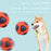 Squeaky Bounce Ball Dog Toy – Durable Chew-Resistant Toy with Sound Makers, Teething Relief Interactive Play for Boredom-Busting