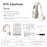 Single Rechargeable Headphone With Over The Ear Noise Cancelling Feature, Compact And Lightweight, Suitable For The Elderly