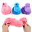 Shaggy Dog Squishy Toy Soft Glue Kawaii  Squeezable Stress Reliever Pets Colorful Small Toys Easy and Convenient Cute Gifts