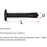 Flat Head Hex Socket Cap Self Drilling Screw Black Zinc 410 M5.5 M6.3 #12#14 Self Tapping Sheet Metal Screws 10/20pcs