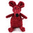 Squeaky Chew Bite - Resistant Animal Shape Plush Toy for Small Dogs, Pet Puppy Corduroy Dog Toys, Pets Accessories Supplies