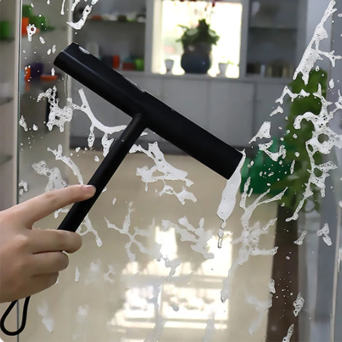 Shower Squeegee Glass Wiper Scraper  Glass Cleaner Window Wiper Scraper Cleaning for a Shower Stall Bathroom Accessories