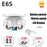 E6S Wireless Earphones Bluetooth Headphone Gaming Headset TWS E7S Sports Earbuds Noise Cancelling Headset for IOS Android