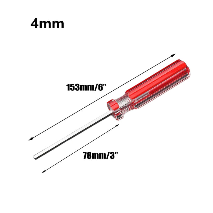 1.5mm-6mm Hex Screw Driver Screwdriver Set Flat Head Hexagon Screwdriver Magnetic Allen-Bolt Driver For FPV Racing Drone Repair