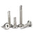 Flat Head Hexagonal Drill Tail Self-tapping Screw M5.5 M6  410 Stainless Steel Allen Inverted Screw Drilling Tail Bolt