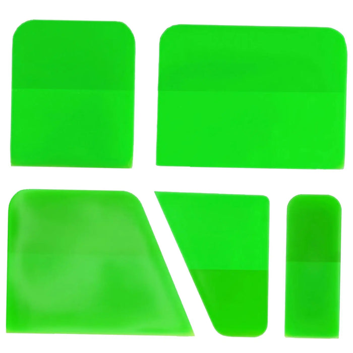 5Pcs Generic PPF Squeegees Accessories for Mirror Paint Protection Film Car Squeegee Window Tint Tool TPU Coating Scraper