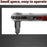 Mini Multi-function Two-way Ratchet Flat Head Elbow Flat Screwdriver Ratchet Wrench Cross-shaped Hexagonal Screwdriver Head Tool