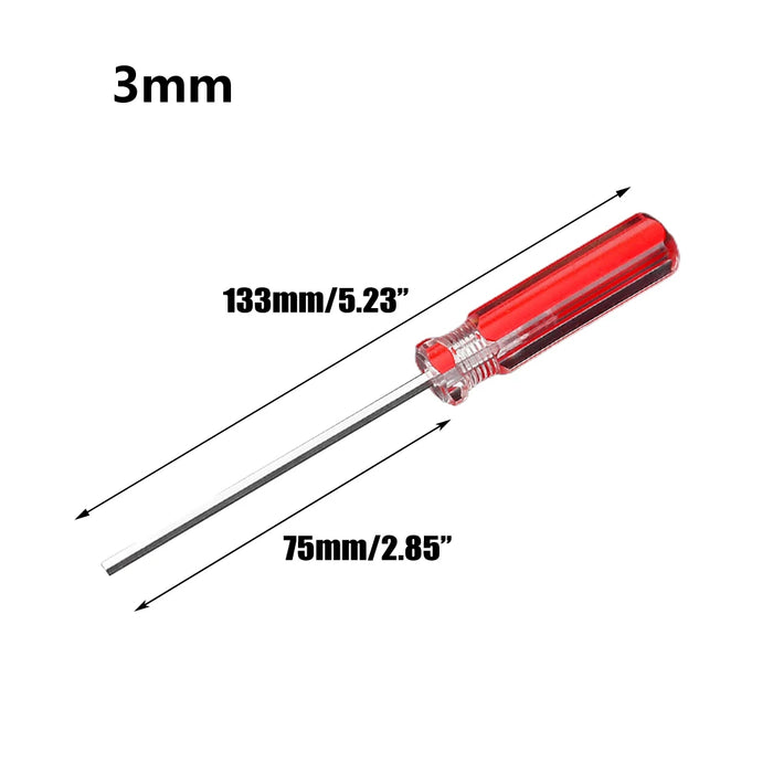 1.5mm-6mm Hex Screw Driver Screwdriver Set Flat Head Hexagon Screwdriver Magnetic Allen-Bolt Driver For FPV Racing Drone Repair