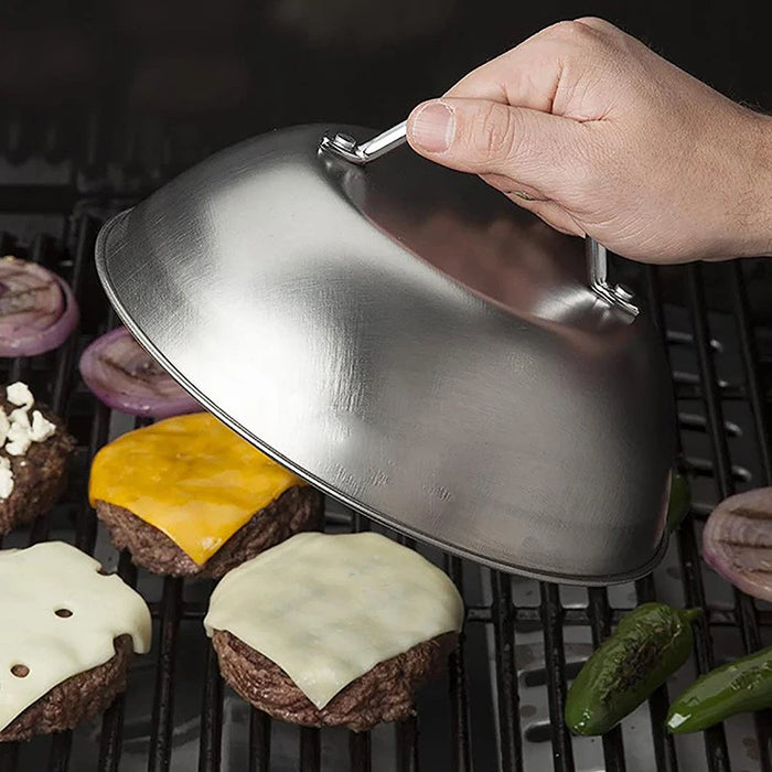 9 Inch Stainless Steel Oven Squeegee Cover Perfect Barbecue Tools Accessory For Outdoor Camping, Picnics, And Back To School
