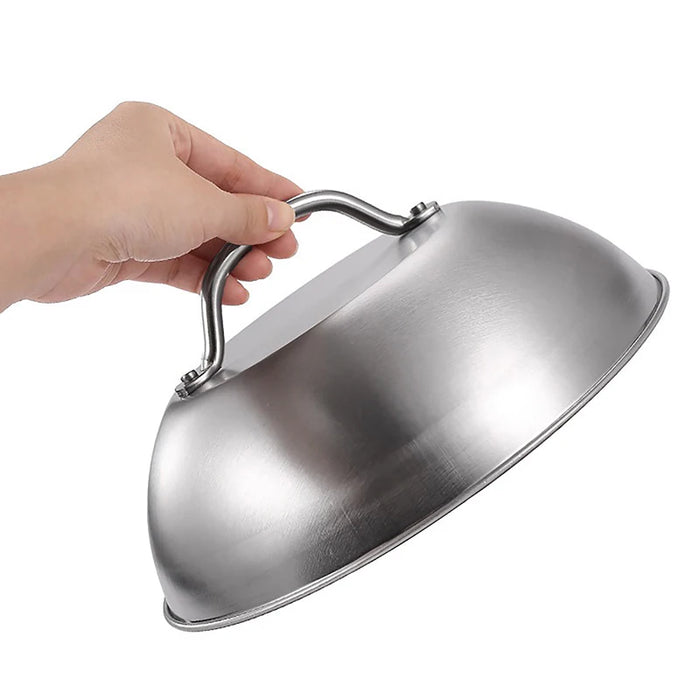9 Inch Stainless Steel Oven Squeegee Cover Perfect Barbecue Tools Accessory For Outdoor Camping, Picnics, And Back To School